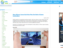 Tablet Screenshot of gadgets.infoniac.com